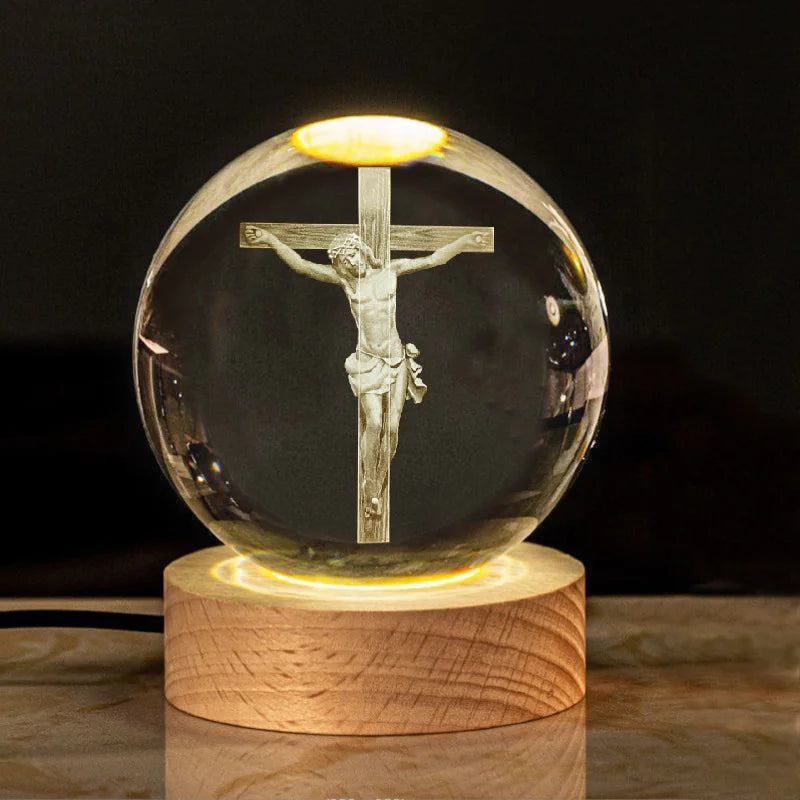 Luminous Crystal Office Display